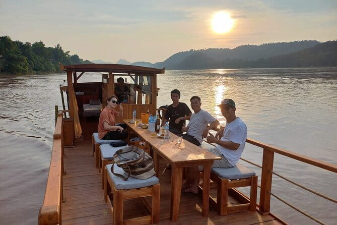 1 Day Mekong Cruise to Pak Ou Caves and Kuang Si Waterfalls - The slow boat ride to Pak Ou Caves