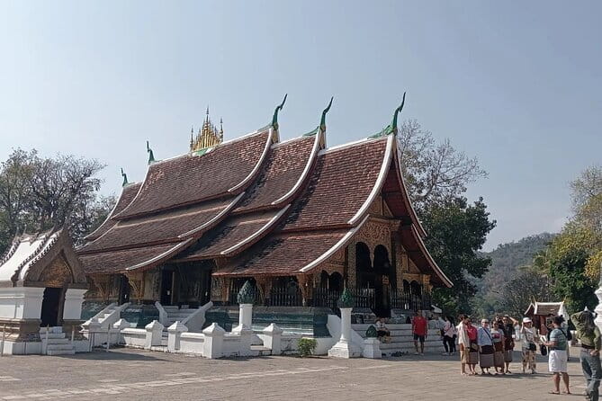 1 Day Mekong Cruise to Pak Ou Caves and Kuang Si Waterfalls - 8:15 a.m. pickup and the road to the river