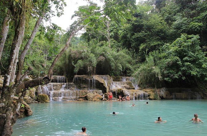 A Relaxing Day at the Kuang Si Falls - What the $115.28 price really buys