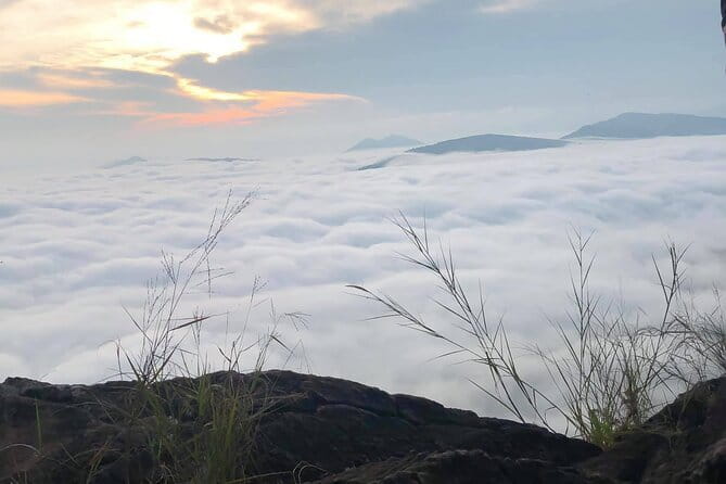 Camping At Nong khiaw View point 360 View - Nong Khiaw after dark and the Milky Way