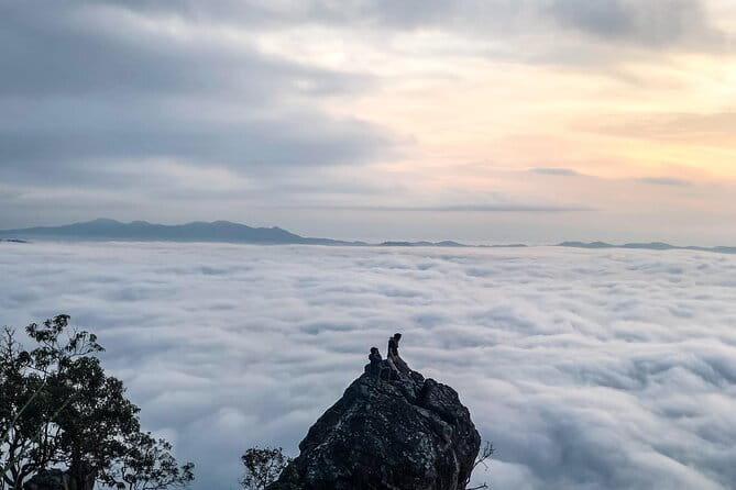 Camping At Nong khiaw View point 360 View - Sunset from a 360-degree summit