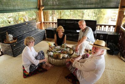 Day-time Bamboo weaving & Cooking Classes join-in