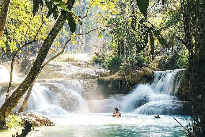 Day Trip to Kuang Si Waterfalls - The Mekong sunset cruise