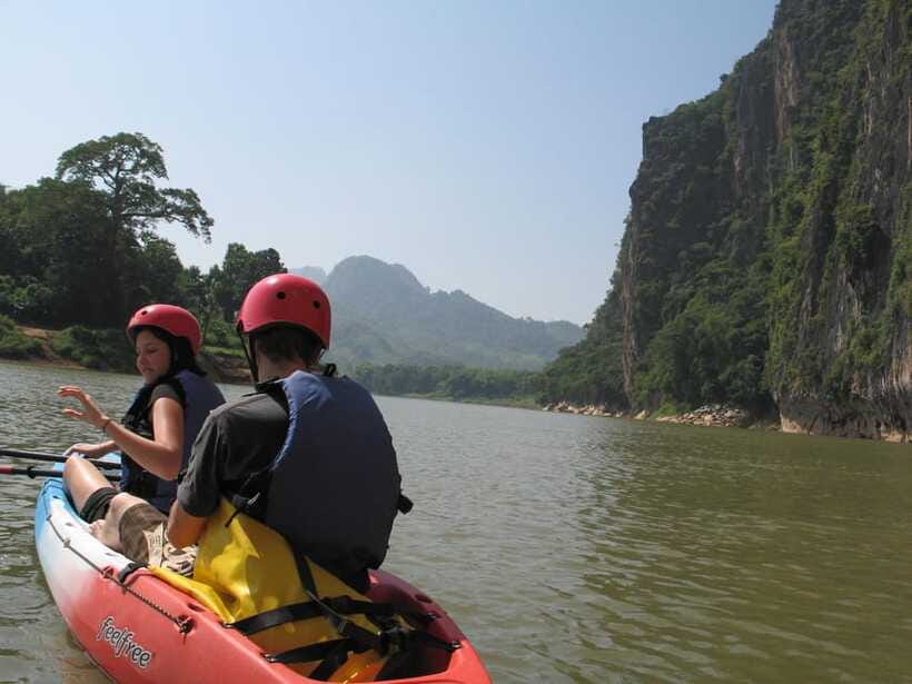 From Luang Prabang: Guided Mountain Bike Tour with Lunch - Optional kayaking and a sunset boat ride