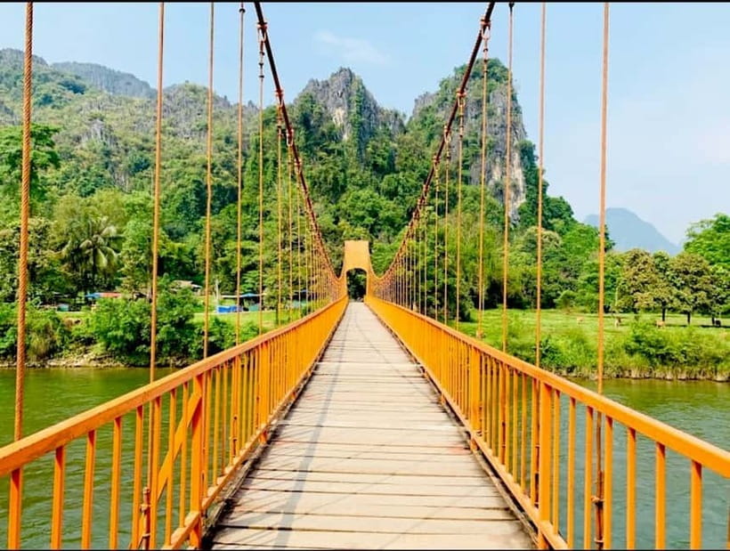 From Vientiane: Vang Vieng Tour with Cave Kayak & Zipline - A long road from Vientiane to Vang Vieng