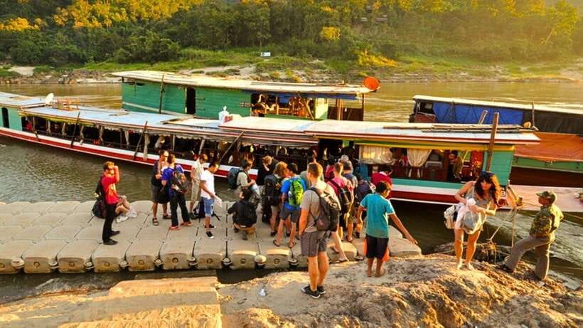 Luang Prabang: 2D Transfer to Huay Xai by Slow Boat - Day one begins early in Luang Prabang