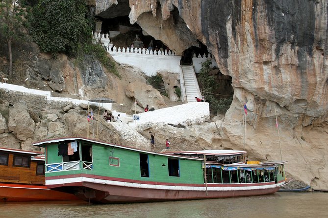 Luang Prabang A Venerable Cruise to the Pak Ou Caves with Lunch - Ban Xieng Mene and Wat Long Khoun murals