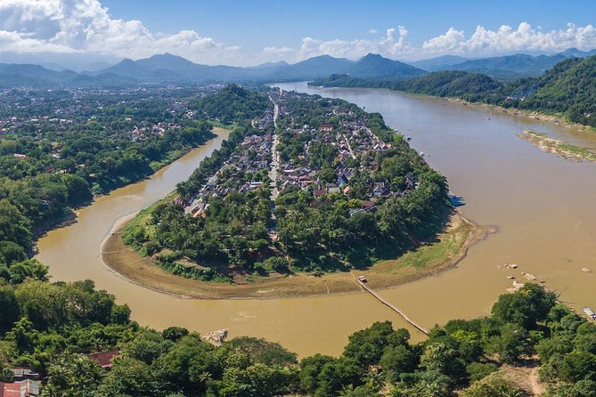 Luang Prabang City Tour & Kuang Si Waterfalls - Riverview Park and the meeting of two rivers