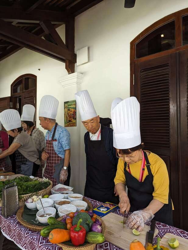 Luang Prabang: Cooking Class at the Former Royal Palace - Lunch beside the Mekong