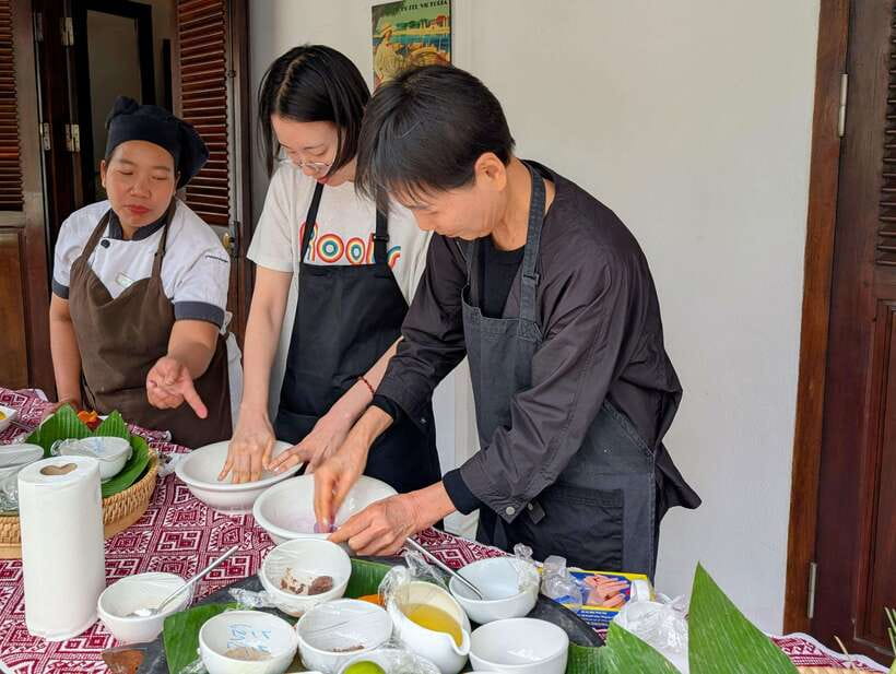 Luang Prabang: Cooking Class at the Former Royal Palace - Tips for making the morning better
