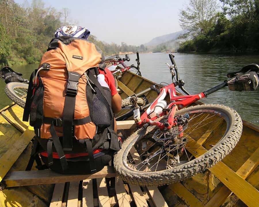 Luang Prabang: Countryside Mountain Bike Tour with Lunch - The Nam Xang road and the first hard work