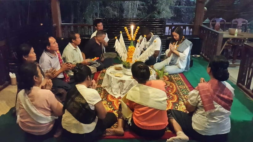 Luang Prabang: Evening Cooking Class & Local Baci Ceremony - A local market, not a staged food stop