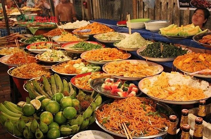 Luang Prabang Evening Food Tour by Tuk-Tuk - Four or five food stops over two hours