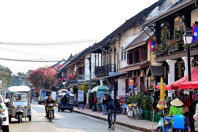 Luang Prabang Foodie Walking Tour and Monk Blessing - Mount Phousi and the central Luang Prabang route