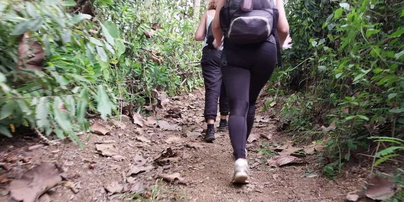 Luang Prabang: Hiking Off the Beaten Track with Picnic Lunch - Climbing the skyline ridge above Nong Tok