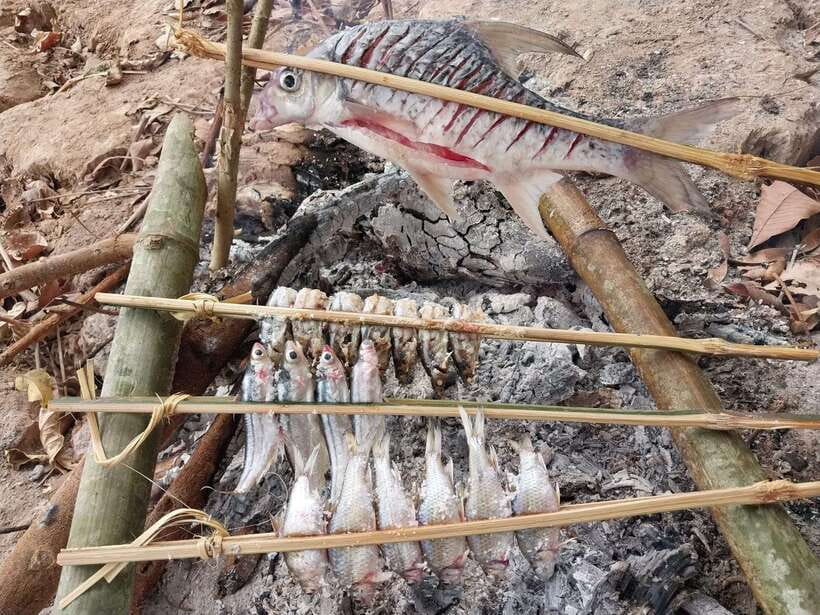 Luang Prabang: Mekong Fishing with a Local Fisherman & Lunch - A stop at the village whisky workshop