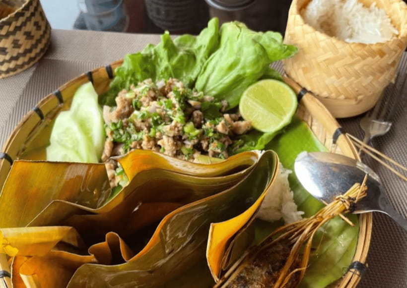 Luang Prabang: Mekong River Cooking Class with Hotel Pickup - Lunch with a Mekong view