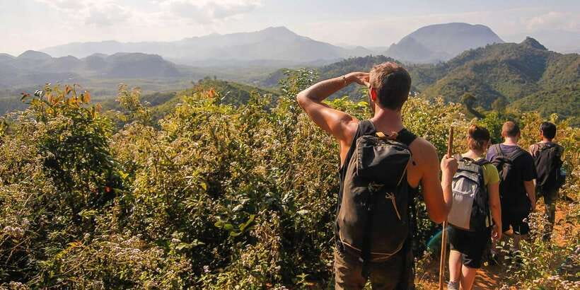 Luang Prabang: Mountain Trek & Local Villages Overnight Tour - Rice fields, Ban Tin Pha, and the shorter second hike