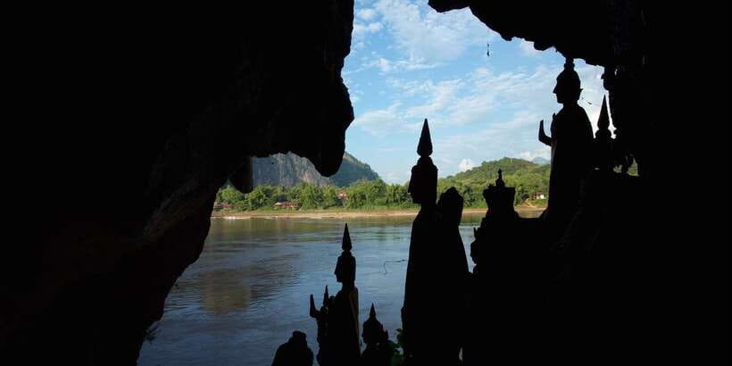 Luang Prabang: Pak Ou Caves & Kuang Si Falls Day Trip - Kuang Si Falls and its turquoise pools
