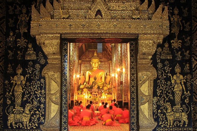 Luang Prabang Private Cultural, Museum and Kuang Si Waterfall - The Royal Palace Museum between the hill and Mekong