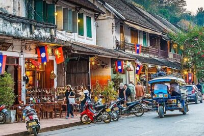 Luang Prabang Street Food Culture, Paper Handicraft Village Tour