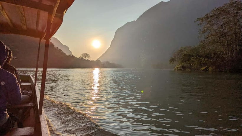 Luang Prabang to Nong Khiaw: River Cruise, Hike & Waterfall - 8:30 to 9:00 pickup in Luang Prabang