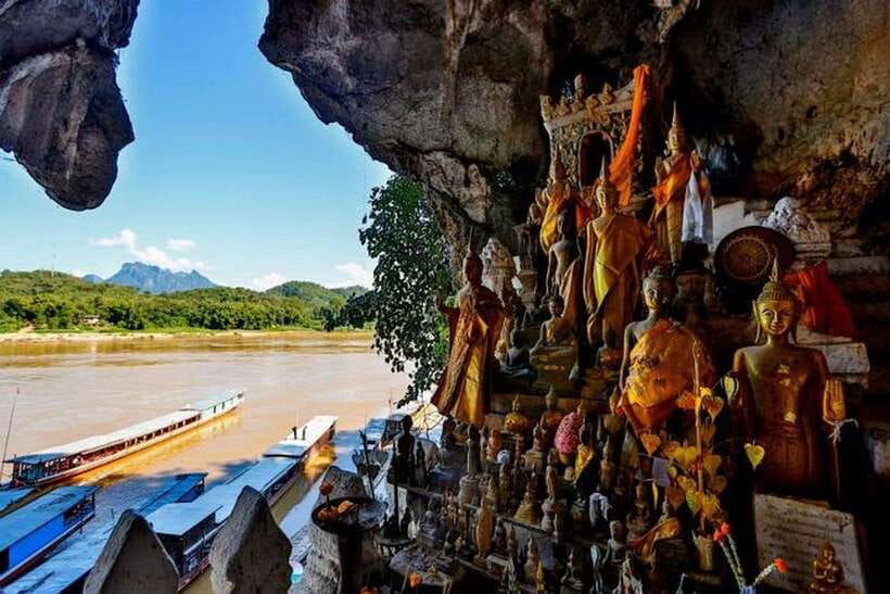 Mekong Cruise to Pak Ou Cave & Kuang Si Waterfall with Lunch - Key Points At A Glance