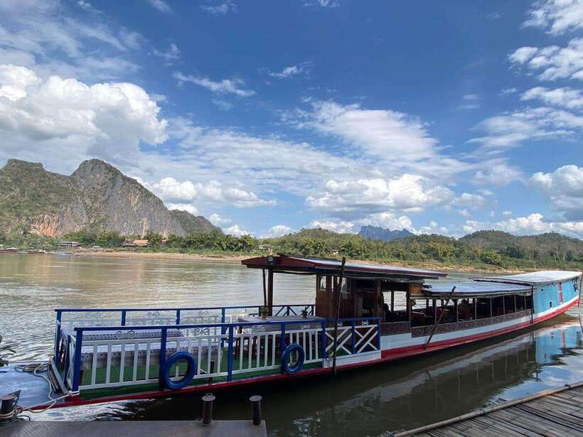 Mekong Cruise to Pak Ou Cave & Kuang Si Waterfall with Lunch - Lunch With Lao Staples