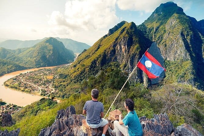 Nong khiaw, 1Day Muang Ngoy Waterfall, Local Village and Kayaking - Lunch and a cold swim at Tad Mok