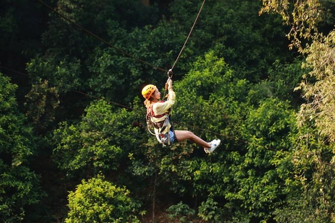 One Day Guided Tour: Kayaking, Zipline & Tubing In The Cave from Vang Vieng - A full day of Vang Vieng adventure