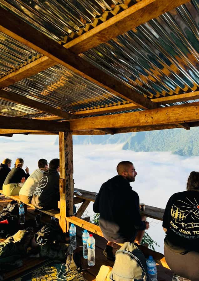 Overnight Camping At nong khiaw view point, 360 view - A 5:30 AM Sunrise and Sea of Fog