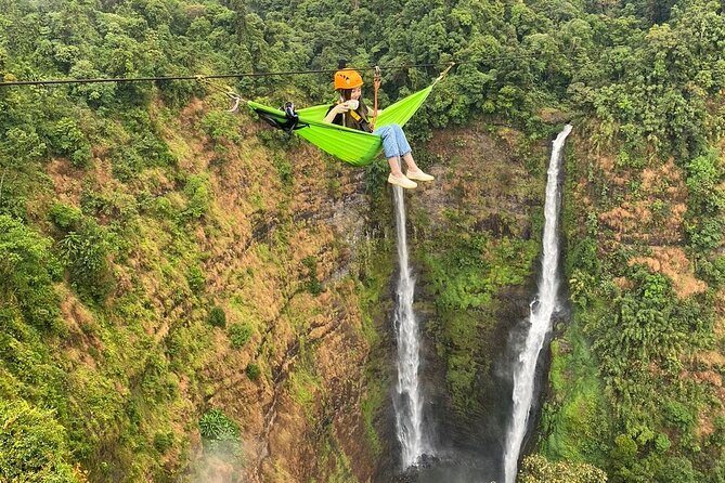 Pakse Zipline Experience in Tad Fane Waterfall - Tad Fane views from above the trees