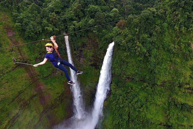 Pakse Zipline Experience in Tad Fane Waterfall - What the one-hour outing is like