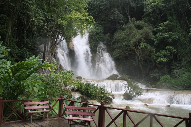 Private Tour Full-day Morning Market, Villages and Scenic Kuang Si Waterfall - Kuang Si Falls is the reason to take the tour