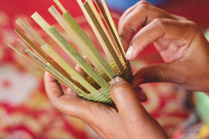 The Namkhan - Traditional Lao Bamboo Weaving - Organic tea from The Namkhan eco-farm
