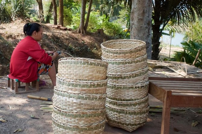 The Namkhan - Traditional Lao Bamboo Weaving - What $25 gets you in Luang Prabang