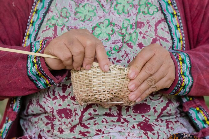 The Namkhan - Traditional Lao Bamboo Weaving - A welcome drink and a walk through the gardens