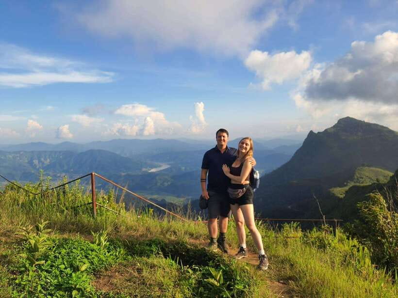 Transfer : wonder full Sunrise and landscape at Phu Chifa - Sunrise above the sea of fog