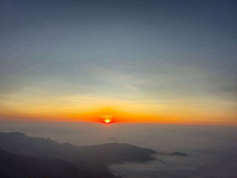 Transfer : wonder full Sunrise and landscape at Phu Chifa - The 3 a.m. Chiang Rai pickup
