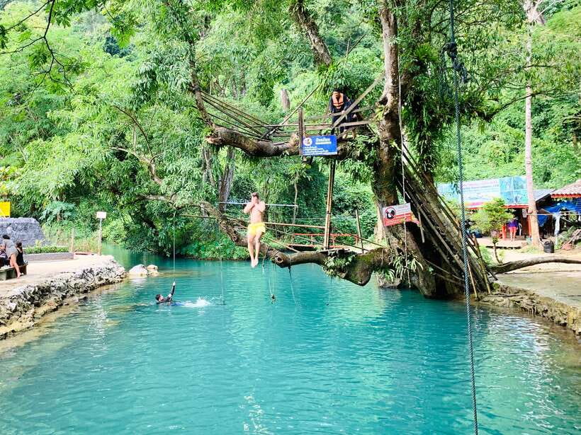Vang Vieng: Blue Lagoon and Countryside Bike Tour with Lunch - Villages, Dust, and the Less Polished Side of Vang Vieng