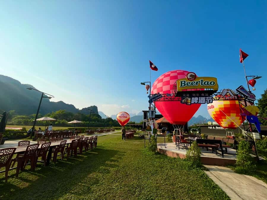 Vang Vieng: Climbing & Ballon (Departure from Vientiane) - Leaving Vientiane for Vang Vieng