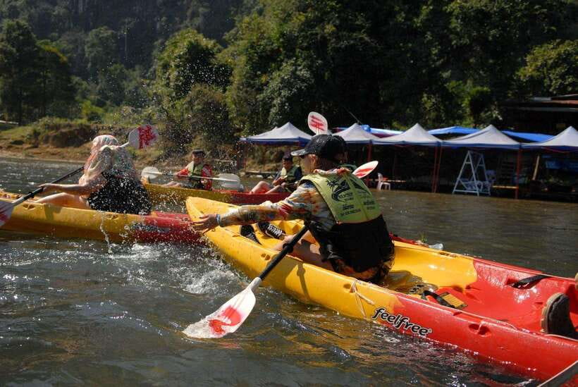 Vang Vieng: Day Tour with Kayaking, Ziplining, and Rafting - Who should book this Vang Vieng day tour