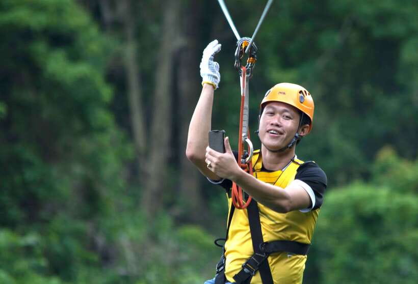 Vang Vieng: Half-Day Zip Lining with Cave Exploration Option - Key points to know before booking