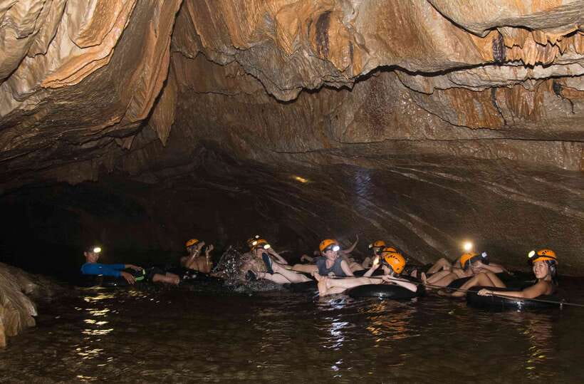 Vang Vieng: Half-Day Zip Lining with Cave Exploration Option - Reaching the forest above Nam Song River