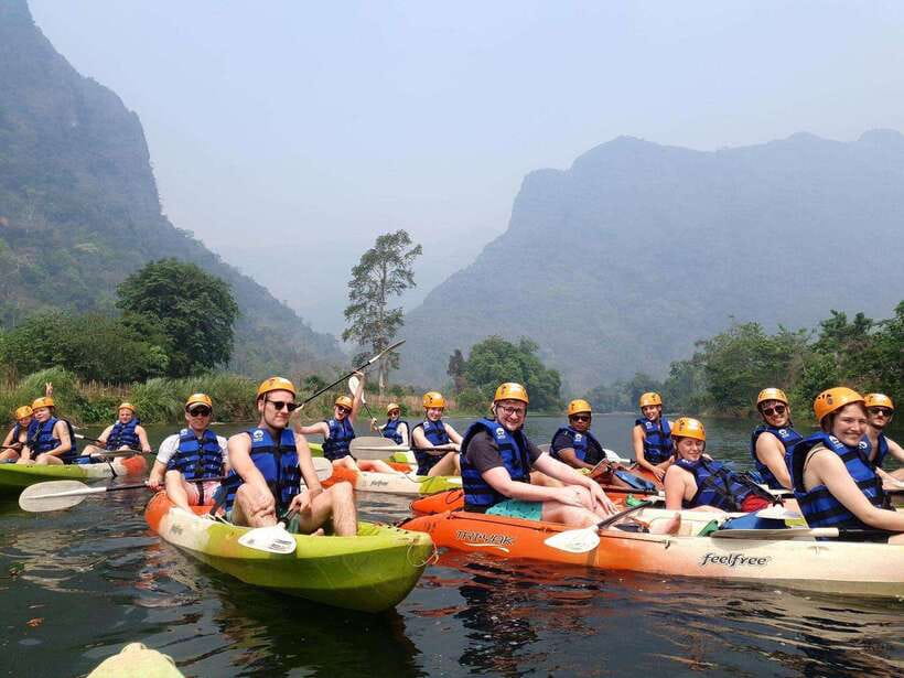 Vang Vieng: Half-Day Zip Lining with Cave Exploration Option - How the guiding experience may feel