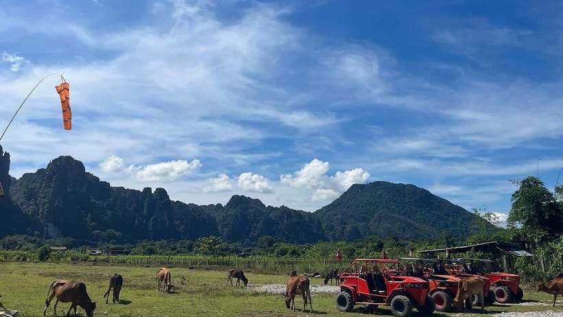 Vang Vieng: Hot Air Balloon and Go Kart Ride - Key points to know before booking