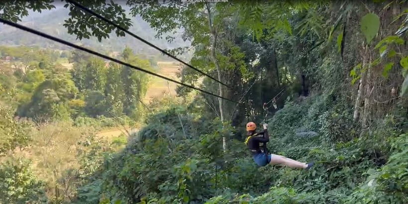 Vang Vieng: Hot Air Balloon,Kayak,Zipline,Blue lagoon1 Tour - Key points to know before booking