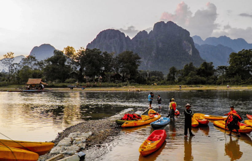 Vang Vieng: Kayaking&Water Cave&Tham Chang&Blue Lagoon 1 - Timing, pace, and what the day feels like