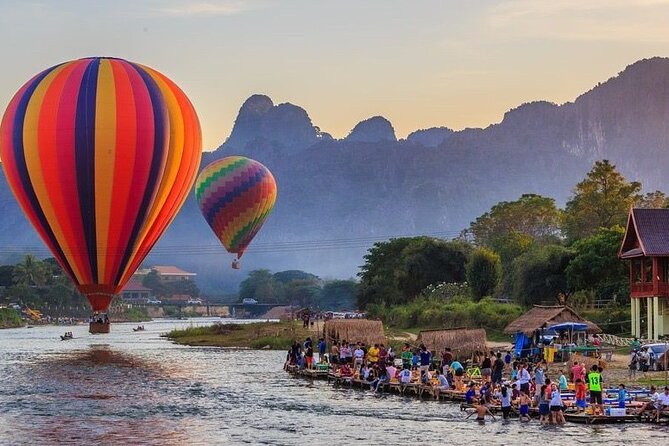 Vang Vieng Laos Hot Air Balloon Adventure Tour - Why Vang Vieng looks different from a balloon