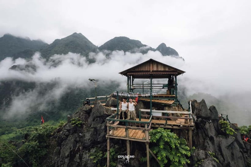 Vang Vieng: Namxay Viewpoint, Blue Lagoon 1 & Phoukham Cave - Packing for steep trails and cold water
